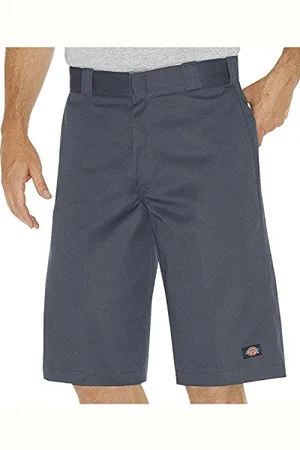 Dickies - WR640 13 "Relaxed Fit Multi-Pocket Work Short, 32, Charcoal