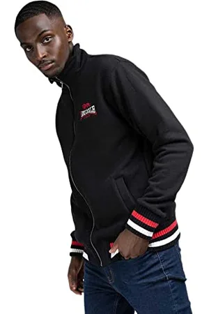 Lonsdale London Herren Zip Dover Sweatshirt, , S EU