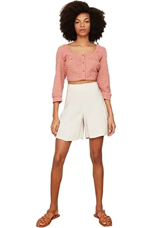 Trendyol Damen Basic and Bermuda Casual Shorts, , 36 EU