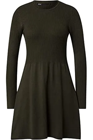 ONLY ONLALMA L/S O-Neck Dress KNT NOOS