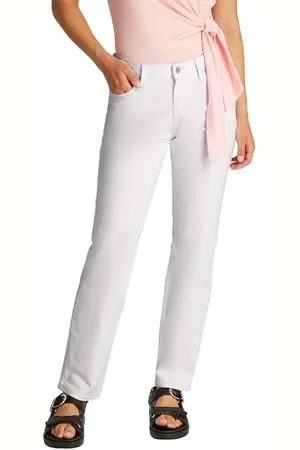 Tommy Hilfiger Damen Jeans Hose Classic White Straight Fit, Weiß (Th Optic White), 28W/29L