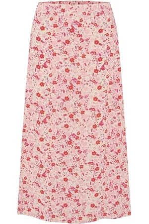 Part Two Damen Biserapw Regular Fit Mid Calf Skirt, , 38
