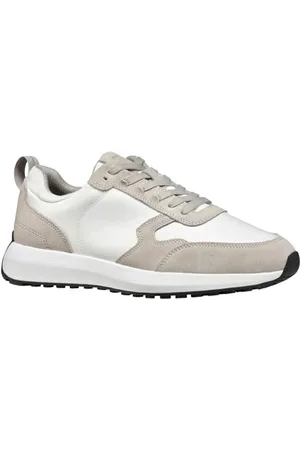 Geox Herren U VOLPIANO A Sneaker, Lt Grey/White, 45 EU