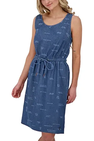 alife kickin ALIFE and Kickin DojaAK Dress – Damen Freizeitkleid – Leicht & Bequem für Alltag & Sommer – Kurzes Kleid für Freizeit, Urlaub & Stadtbummel M