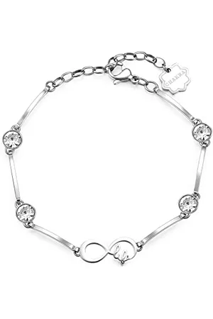 Brosway Armband Frau mit Symbol Unendlichkeit aus Edelstahl | Kollektion CHAKRA - BHKB029
