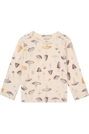 Noppies Unisex Baby Tee Grabels Long Sleeve Allover Print T-Shirt, , 80 EU