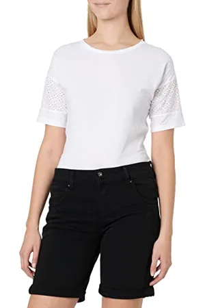 TOM TAILOR Damen Lina Bermuda Shorts 1032650, , S