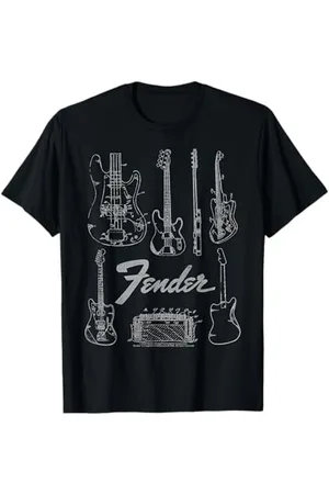 Fender Guitars & Amp Logo T-Shirt