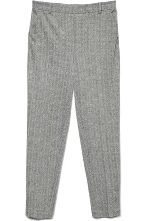 VERO MODA Damen VMSILVA MW Tapered Pant Stoffhose, , L / 32L