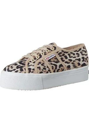 Superga Damen 2790-fantasy Cotw Gymnastikschuhe, Beige (Beige/Jaguar A1S), 39.5 EU