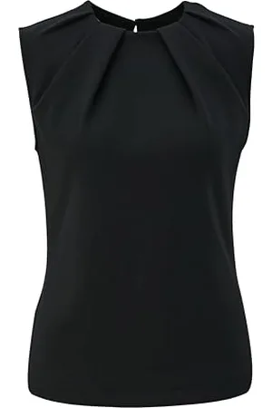 QS by s.Oliver Damen 2140832 Tanktop mit Satindetail, , 34