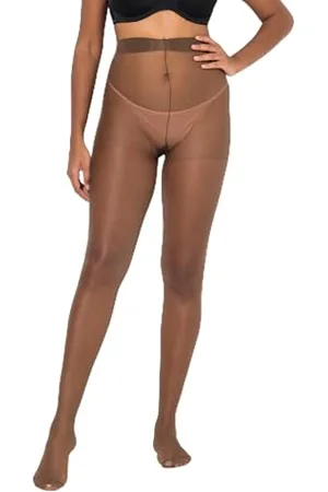 Ulla Popken Damen Strumpfhose, Helanca-Qualität, 20den, matt, , 44/46