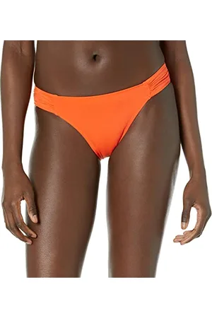 Amazon Damen Bikini-Unterteil mit Einsatz an Der Seite, Bademode, , 40