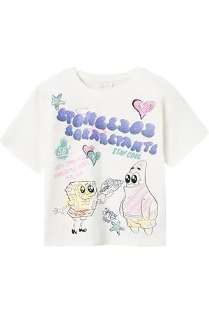 NAME IT Nkfsema Spongebob Ss Nreg Top Box Cplg