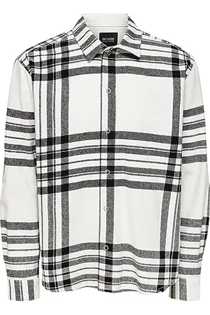 Only & Sons Herren Onstabb Ls Heavy Check Rlx Shirt Hemd, , XS EU