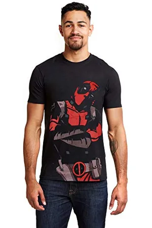 Marvel Herren Deadpool im Gespräch T-Shirt, , XL