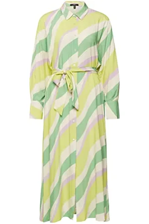 Mavi Damen Long Dress Kleid, , XL