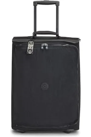 Kipling TEAGAN C Extra kleine Reisetasche mit Rollen in Kabinengröße, Carry On, (Schwarz)