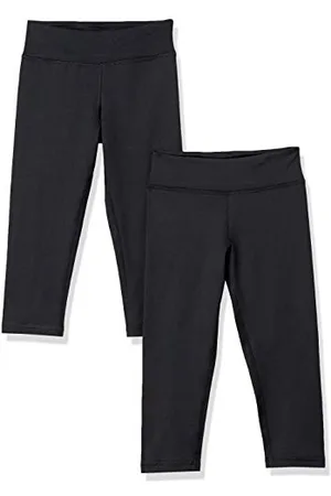 Amazon Mädchen Active-Capri-Leggings, 2er-Pack, , 2 Jahre