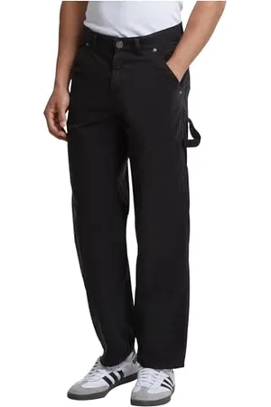 Urban classics Herren Hose Twill Double Knee Pants, lässige Hose für Männer, Loose Fit, Größen 28-44