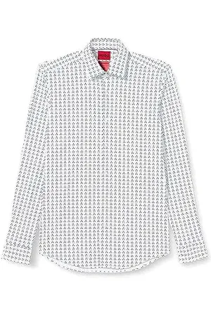 HUGO BOSS Herren Kenno Shirt, , 41 EU