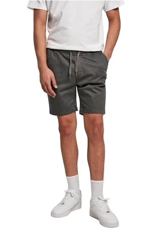 Urban classics Herren Stretch Twill Joggshorts Klassische Shorts, , 5XL