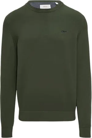 QS by s.Oliver Pullover mit Logo-Stitching