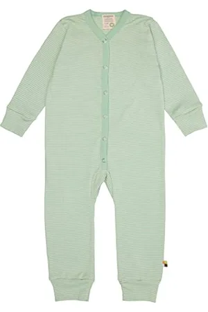 loud + proud Unisex Baby Feinripp, Bio Baumwolle Und GOTS Zertifiziert Schlafoverall, , 62-68 EU