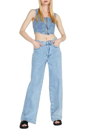 Sisley Womens Trousers 48I3LE027 Pants, , 32