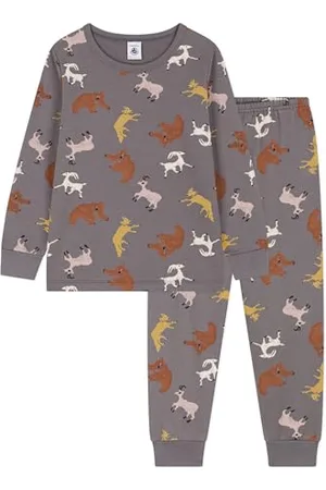 Petit Bateau Unisex-Kinder Pyjama, , 6 Jahre