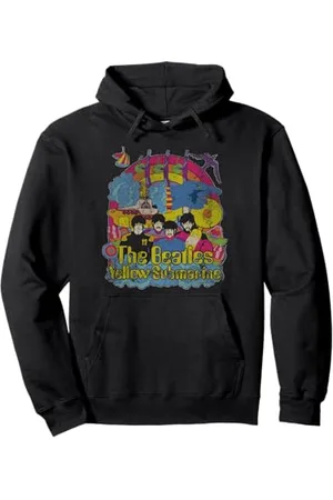 The Beatles Die Beatles Yellow Submarine Collage Hoodie Pullover Hoodie