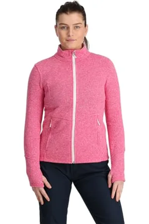 Spyder Damen Soar Full Zip Fleece Jacket Fleecejacke, Pink, 38