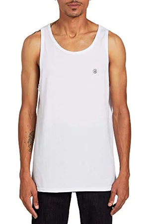 Volcom Herren Solid Heather Tank T-Shirt, , L
