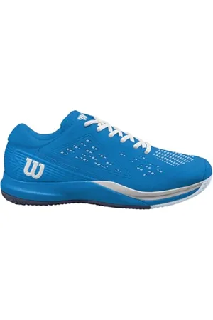 Wilson Herren Rush Pro Ace Clay Tennis Shoe, French Blue/White/Navy Blazer, 43 1/3 EU