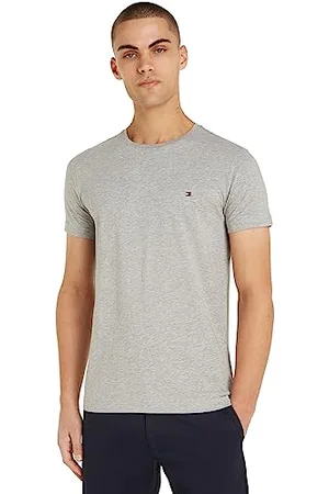 Tommy Hilfiger CORE STRETCH SLIM C-NECK TEE Kurzarm T-Shirts Herren, , XXL