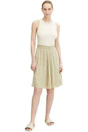 TOM TAILOR Damen Rock mit Allover-Print 1032274, , 38