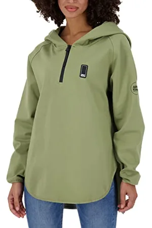 alife kickin ALIFE and Kickin MaraAK N Sweatdress – Damen Hoodie – Pullover mit Kapuze - Extra Warm & Kuschelig – Kapuzenpullover Ideal für den Winter S