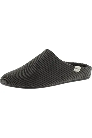 victoria Pantoffeln Unisex Norte Kordsamt & Schaffellimitat-Innensohle 1081107 für Erwachsene Negro 41