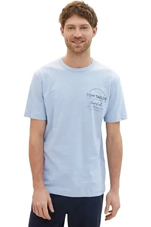 TOM TAILOR Herren T-Shirt aus Baumwolle, , M