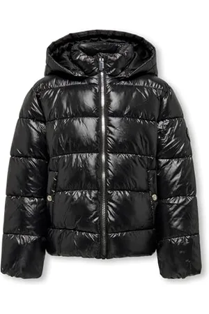 ONLY Girl Jacke Abnehmbare Kapuze Steppjacke