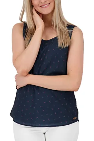 alife kickin ALIFE and Kickin GiuliaAK B Blouse – Damen Kurzarm Bluse – Elegant & Bequem für Büro & Freizeit – Leichtes Material für Stil & Komfort XL