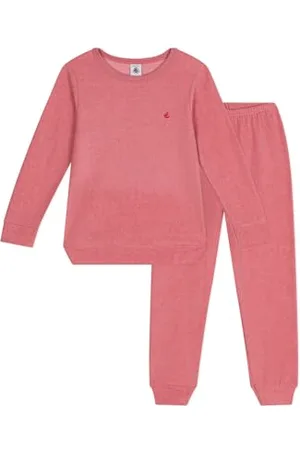 Petit Bateau A0BD9 Langarm-Pyjama Mädchen 3 Jahre