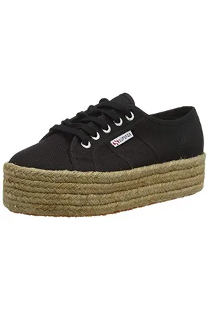 Superga Damen 2790 COTROPEW Gymnastikschuhe, Schwarz (Full Black 996), 38 EU