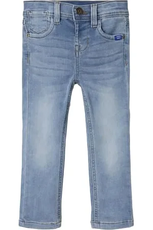 NAME IT Jungen Nmmsilas Slim Swe 8001-th Noos Jeanshose, , 80 EU