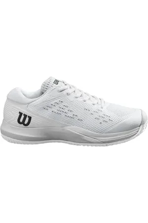 Wilson Damen Rush Pro Ace Tennis Shoe, White/White/Black, 42 EU