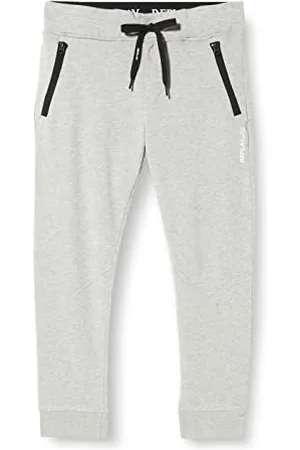 Replay Herren Jogginghose mit Tunnelzug, (Grau), L