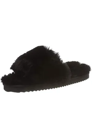 flip*flop Slide Fur Damen Sandalen, (black 0000), 41 EU
