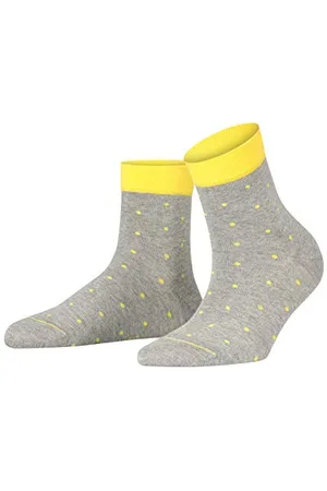 ESPRIT Damen Kurzsocken Small Dots 2-Pack, Baumwolle, 2 Paar, , 35-38