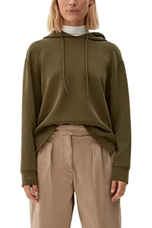 QS by s.Oliver Damen 10.2.11.14.140.2121793 Sweatshirt, Olive, 36