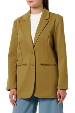 Ichi Damen IHKATE SUS Oversize BL Blazer, Grün, M